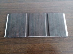 Plafond en PVC de 8 pouces de large, design bois <span class=keywords><strong>stratifié</strong></span>, vente chaude, prix bas, fourniture directe d'usine en Chine - Product Image 5