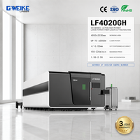 Machine de découpe laser à fibre pour tôle en acier au carbone à spectre complet LF8025GH 8000x2500mm