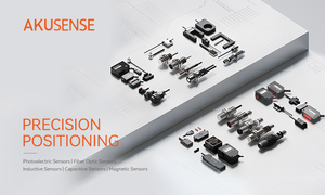 AKUSENSE ESB-B30N IP67 Background suppression diffuse reflection NPN open collector Square Photoelectnc Sensor - Product Image 2
