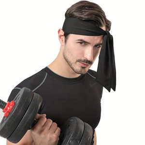 Fascia per capelli JX Headwear, fascia per la testa traspirante per la corsa, fascia antisudore per allenamento, fascia elastica per la testa. - Product Image 4