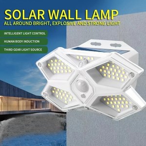 2024New Five-sided Solar Wall <b>Light</b> Outdoor Human Body <b>Sensor</b> <b>Light</b> Household Wall <b>Light</b> Waterproof Ultra-bright <b>Led</b> - Product Image 4