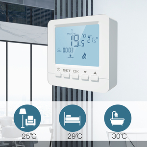 Termostato <span class=keywords><strong>de</strong></span> Habitación, Calefacción por Suelo Radiante Eléctrica, Termostato Digital Programable Modbus, <span class=keywords><strong>Calentador</strong></span> Inteligente con Wifi, Controlador <span class=keywords><strong>de</strong></span> Temperatura - Product Image 4