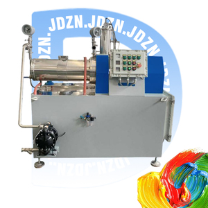 Large Flow 20L 30L Sand Mill Dynamic Disc Type Horizontal Paint Bead Mill for Ink Coating <strong>Pigment</strong> Dyes - Product Image 2