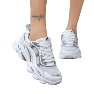 Women's New Lightweight casual Sneakers Non-Slip Soft Mesh Sports Shoes Cushioning EVA Comfortable for Walking style shoes - Product Image 4