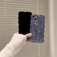 Numéro de combiné d'ondulation de l'eau de galvanoplastie de couleur solide forlphone16