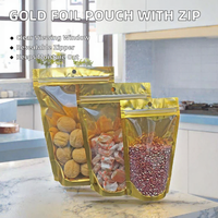 Sachet autoportant en aluminium de qualité alimentaire pour jus en poudre, jus de fruits, et boissons solides
