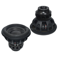Subwoofers N40H NEO de 12 et 15 pouces, 4000WRMS, bobine de 4 pouces, fil rond en aluminium, 33FS, pour installation sous le siège, SPL, basses profondes, voiture, moto, etc.