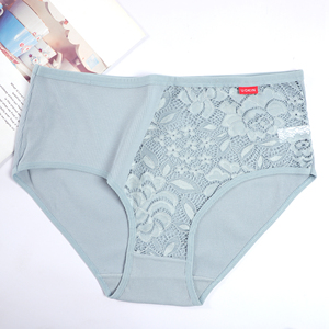 Bán Buôn Cao Tăng Chủ Đề Bông Ren Mix Màu Hồng Đồ Lót Phụ Nữ Quần Lót Cho Cộng Với Kích Thước Quần Lót Phụ Nữ Đồ Lót Uokin A6107 - Product Image 3