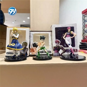 <span class=keywords><strong>Hunter</strong></span> x <span class=keywords><strong>Hunter</strong></span> Kurapika Chain <span class=keywords><strong>Killer</strong></span> Gon Hisoka Modelo figura Anime coleccionable estatua pantalla ornamento en caja - Product Image 1
