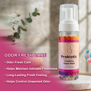 Furuize - Espuma Probiótica <span class=keywords><strong>para</strong></span> Higiene Íntima Femenina, pH Balanceado, Amigable con el Microbioma, Limpiador Suave <span class=keywords><strong>para</strong></span> el Cuidado Diario de la <span class=keywords><strong>Mujer</strong></span>, Ideal <span class=keywords><strong>para</strong></span> Viajes - Product Image 1