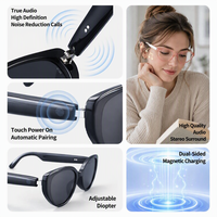 Lunettes Intelligentes ABS à Succès : Traduction IA, Enregistrement Vocal, Vidéo à Distance, Anti-Lumière Bleue, Verres Photochromiques