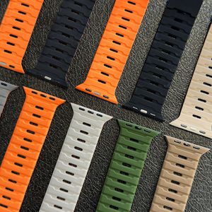 <span class=keywords><strong>Correa</strong></span> de Reloj Magnética de Silicona de Doble Color para <span class=keywords><strong>Apple</strong></span> <span class=keywords><strong>Watch</strong></span> Ultra 49mm, <span class=keywords><strong>Correa</strong></span> Deportiva para IWatch 11 10 9 8 - Product Image 6