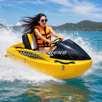 Bateau à réaction miniature 15 kW personnalisé OEM pour sports nautiques en mer, rivière, lac, petite vague, type Go Kart