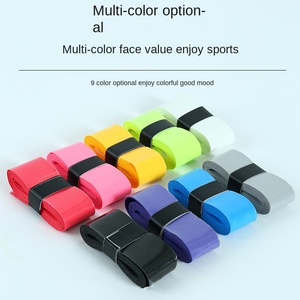 Raquette de badminton anti-dérapante absorbant la sueur pour raquette Peak Raquette de badminton en matériau PU enduit de <span class=keywords><strong>film</strong></span> plat avec bande de couleur - Product Image 3