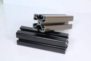 4040 personalizzato di fabbrica 4080 6000 serie profili in alluminio nero per elettroforesi da Champagne industria T Slot V taglio servizio - Product Image 3