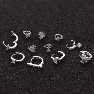 <span class=keywords><strong>Boucle</strong></span> d'oreille Cz Cartilage Helix Tragus Daith Conch Rook Lobe <span class=keywords><strong>Nez</strong></span> Piercing Septum Anneau Helix Cartilage <span class=keywords><strong>Boucle</strong></span> d'oreille Femme <span class=keywords><strong>Homme</strong></span> 1 pièce - Product Image 4