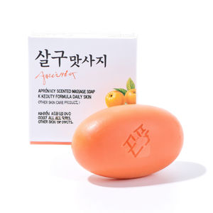 Apricot <b>Scented</b> Massage <b>Soap</b> K Beauty Formula Daily Skin Care All Skin Types - Product Image 2
