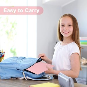 Porte-documents à deux poches avec classeur en plastique format lettre à 3 languettes et pochette, classeur en polypropylène pour le bureau et l'école - Product Image 6