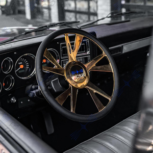 Jantes forgées RCSR Gold Rose Sliver à cinq branches, design 6x139.7, 22, 24, 26, 28, 30 pouces, jantes à déport profond, jantes Forgiatos - Product Image 5