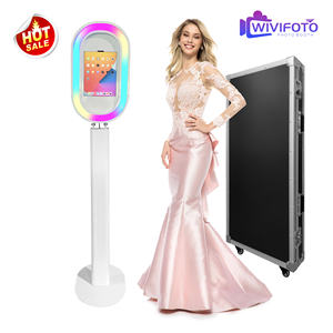 Kiosque de photomaton LED à anneau ovale pour photomaton Pad Air <span class=keywords><strong>Pro</strong></span> de 9.7 à 12.9 pouces - Product Image 3