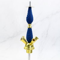 Set de Narguile Moderno de Hierro y Vidrio con 1 Manguera, Narguiles Múltiples, Shisha para Lounge, Bar, Fiesta, Hogar, Club, Fábrica, OEM, Venta al por Mayor, Dubái