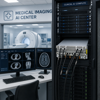 Serveur Rack 4U de Traitement Vidéo IA 8-GPU SYS-421GE-NBRT-LCC, Serveur GPU à Refroidissement Liquide Double Xeon 8 To pour le Secteur Média