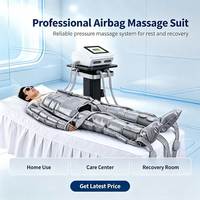 Combinaison de massage par compression à 24 chambres d'air OEM pour la circulation sanguine, la récupération sportive, le drainage lymphatique et la détoxification