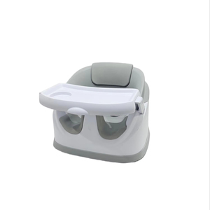 Booster compact et portable pour l'alimentation <span class=keywords><strong>de</strong></span> bébé pour le siège d'appoint <span class=keywords><strong>de</strong></span> <span class=keywords><strong>voyage</strong></span> pour tout-petits avec coussin en PU - Product Image 1