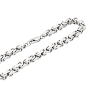 Bracelet en platine massif PT950 blanc robuste, cordon épais tressé, unisexe, pour tous les jours, minimaliste, idéal pour les activités de plein air, cadeau - Product Image 3