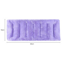 Coussin chauffant pour le cou et les épaules, compresses chaudes pour soulager les douleurs dorsales, sac chauffant pour micro-ondes, sac chauffant à graines pour micro-ondes
