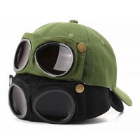 Elegante sombrero volador Gafas de sol Sombreros de camionero Deporte al aire libre Gorra plana Versátil Sombrero de béisbol de moda