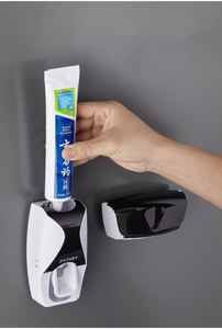 Automatic <b>Toothbrush</b> Dispenser Bathroom Toothpaste Squeezer Wall Mounted <b>Toothbrush</b> <b>Holder</b> - Product Image 2