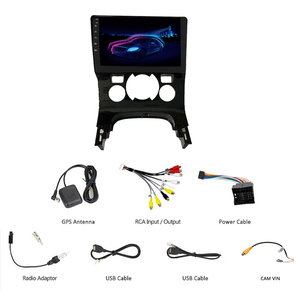 Autoradio Multimediale con Lettore DVD, GPS, Navigazione, Stereo e Schermo Touch Android 10.0 per <span class=keywords><strong>PEUGEOT</strong></span> <span class=keywords><strong>3008</strong></span> <span class=keywords><strong>Auto</strong></span> AC 2013- - Product Image 3