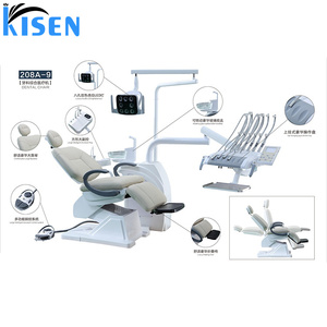 Fauteuil dentaire complet réglable Kisen Foshan, fauteuil de traitement dentaire de haute qualité, équipements de clinique pour cabinet dentaire moderne - Product Image 3