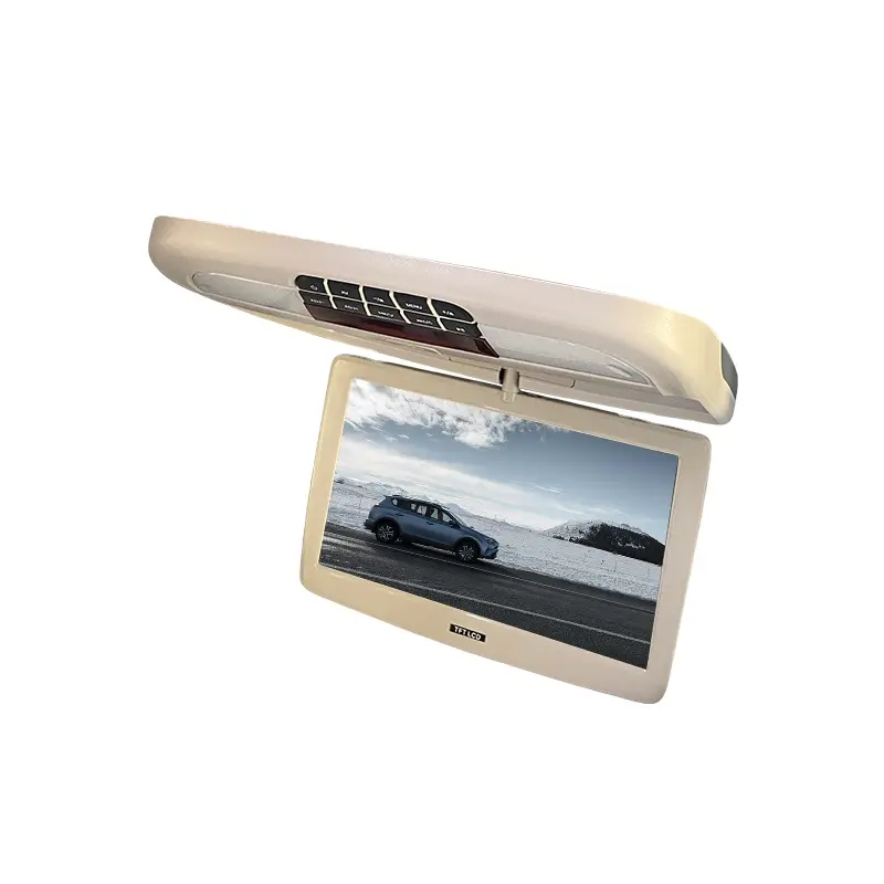 Moniteur de système multimédia de voiture moniteur LCD TFT rabattable Mp5 Moniteur de toit multimédia automobile pour voiture