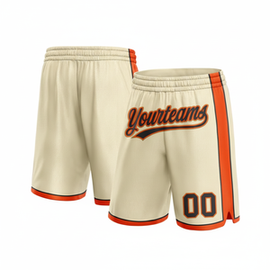 Short de basket décontracté pour homme Pantalon d'entraînement en maille de polyester de haute qualité à séchage rapide avec décoration à motif sublimé - Product Image 1