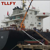 Grue marine industrielle télécommandée avancée de 35 tonnes avec composant moteur central de 280 kW et vitesse de levage de 15 m