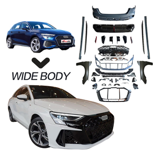 Kit carrosserie large en PP style <span class=keywords><strong>RS3</strong></span> 8Y 2025 pour <span class=keywords><strong>Audi</strong></span> A3 S3 8Y <span class=keywords><strong>2021</strong></span>-2025 – <span class=keywords><strong>Prix</strong></span> usine, ajustement OEM, pièces de mise à niveau, ensemble de pare-chocs de voiture - Product Image 1