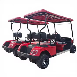 Voiturette de golf électrique 4 places personnalisée, vente en gros usine, pour hôtels, resorts, fermes, patrouilles, prix usine, modèle moderne - Product Image 1