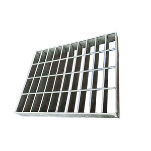 Grilles de plancher en acier galvanisé à chaud <span class=keywords><strong>25</strong></span>*5mm 32*5mm, panneaux de grille métallique pour plateformes industrielles et passerelles - Product Image 3