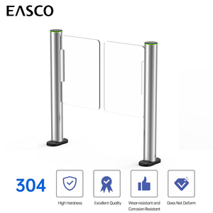Torniquete de Velocidad Cilíndrico de Acero Inoxidable 304 Cepillado con Logotipo Personalizado, Funcionamiento Silencioso, <span class=keywords><strong>para</strong></span> Entrada de Escuelas y Exteriores - Product Image 1