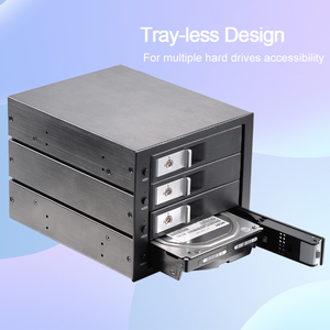 Unestech 4 <b>Hdd</b> Hot Swap Enclosure Internal <b>Docking</b> <b>Station</b> Tray-less Server Mobile Rack Internal Sata <b>Hdd</b> Mobile Rack Internal S - Product Image 3
