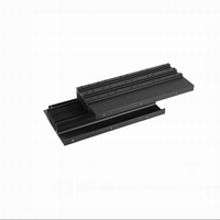 Profilés en aluminium usinés CNC, radiateurs en alliage d'aluminium, profilés en aluminium de précision pour l'industrie