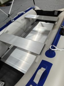 Bote de remos inflable de PVC portátil de 3,6 m para entretenimiento al aire libre, bote inflable plegable para peces - Product Image 5