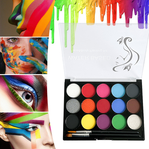 Peinture pour le <span class=keywords><strong>visage</strong></span> et le corps soluble dans l'eau, 15 couleurs, peinture faciale pour cosplay, peinture faciale professionnelle pour fêtes, dessin sur le <span class=keywords><strong>visage</strong></span> - Product Image 4