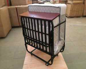 China Nuevo diseño Cama plegable Oficina en casa Casa de alquiler económica individual Cama simple Cama de siesta de hierro portátil al por mayor - Product Image 4