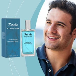 <span class=keywords><strong>Perfume</strong></span> Roxelis Cedar <span class=keywords><strong>Blue</strong></span> <span class=keywords><strong>Light</strong></span>, Fragancia Natural Fresca y Duradera con Feromonas, <span class=keywords><strong>Perfume</strong></span> con Aroma para Caballero de Negocios - Product Image 2