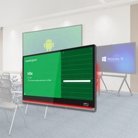 Écran tactile tout-en-un pour salle de réunion, 13, 15,6 et 21,5 pouces, montage mural, Android, Win10, tablette, écran tactile capacitif
