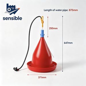 Bebedero Automático para Pollos de 14L, Sistema de Bebederos Colgantes para Aves de Corral, para Pollos de Engorde y Gallinas Ponedoras - Product Image 6