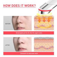 Appareil de beauté pour les yeux rechargeable, micro-courant, soin de la peau des yeux, raffermissant, soin des cernes et des poches sous les yeux, baguette de massage pour les yeux, pour les soins quotidiens de la peau